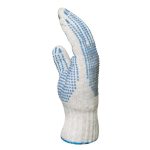 PLETENA RUKAVICA S PLAVIM PVC GRANULAMA VEL. 9