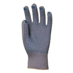 RUKAVICA NYLON, SIVA, S PVC GRANULAMA