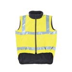 SIGNALIZIRAJUĆI ZAŠTITNI HI-VIZ PRSLUK STATION, NARANČASTO-PLAVI