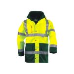 4U1 SIGNALIZIRAJUĆA HI-VIZ PARKA HI-WAY ŽUTO/ZELENA, VEL. XL