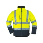 2U1 SIGNALIZIRAJUĆA HI-VIZ SOFTSHELL JAKNA STATION ŽUTA