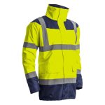 SIGNALIZIRAJUĆA ZAŠTITNA HI-VIZ JAKNA KETA ŽUTO-PLAVA